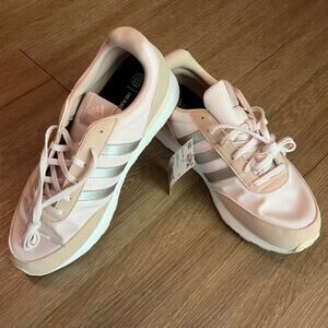NWT Women's adidas Run 60s 3.0 Pink/Silver Size 8.5